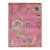 Rug & Kilim’s Chinese Art Deco Style Rug in Pink With Floral Patterns For Sale