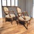 Early 20th Century Early 20th Century Pair of Louis XV-Style Carved Wood Armchairs With Tapestry Upholstery For Sale - Image 5 of 17
