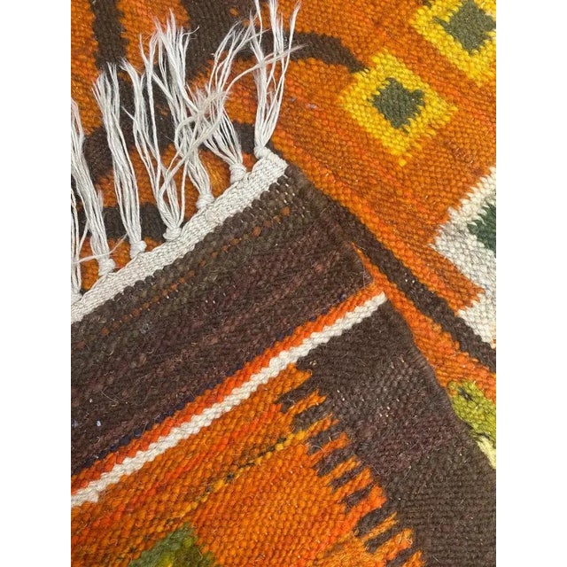 Vintage Polish Art Deco Tapestry For Sale - Image 13 of 14