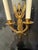 Traditional 1930 French Empire Style Sconces 2 Lights For Sale - Image 3 of 7