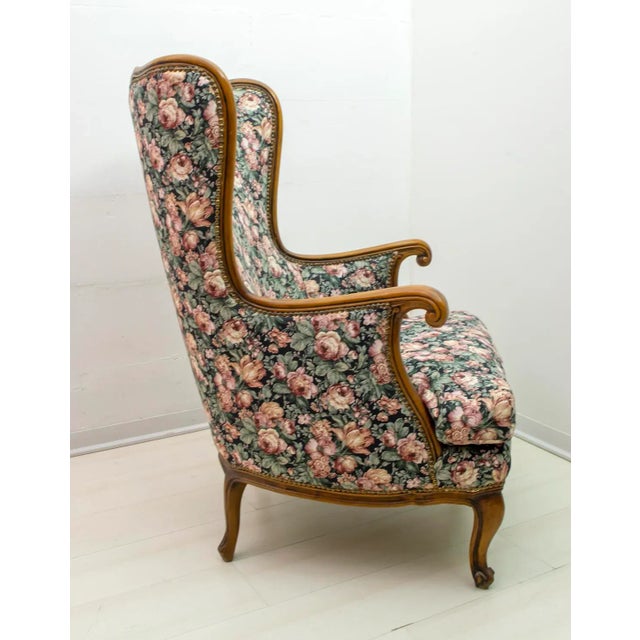 Wood Mid-Century Modern Walnut Lounge Chair, 1960s For Sale - Image 7 of 13