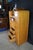 Vintage Art Deco Waterfall Walnut Chifferobe Secretary Desk Dresser Armoire For Sale - Image 6 of 18