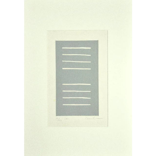 Unknown - Composition - Original Etching on Paper - 1970 For Sale - Image 4 of 4