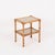 French Riviera Nightstands in Bamboo and Rattan and Glass, Italy, 1970, Set of 2 For Sale - Image 13 of 14
