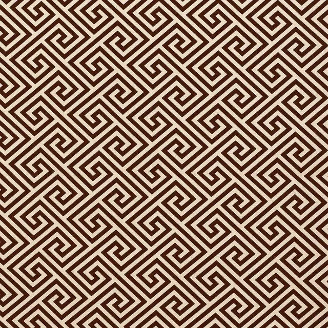 Sample - Schumacher St. Tropez Indoor & Outdoor Fabric in Java For Sale