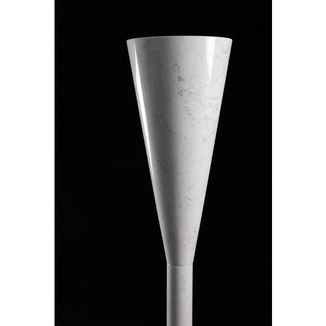 Postmodern Luminable from the Carrara Marble Lamp by Teo Martino and Entropy Design For Sale - Image 3 of 18