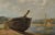 Paint Antique Coastal Sailboat Coast Marine Oil Painting Beach Shipwreck For Sale - Image 7 of 9