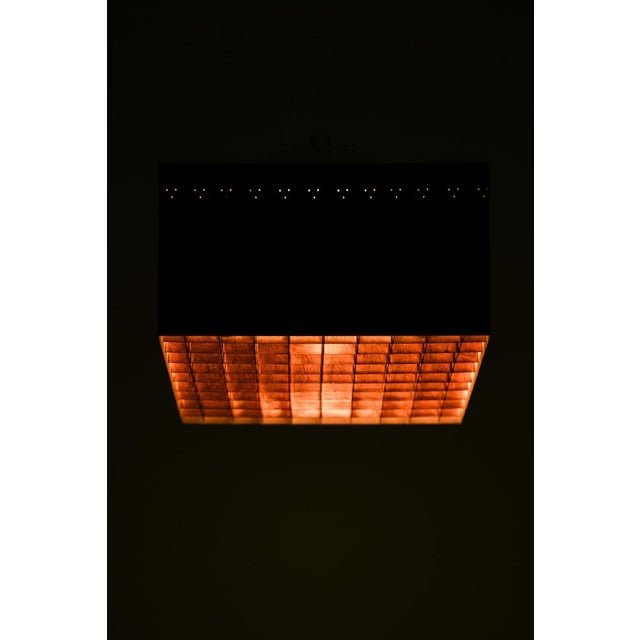 Flush Mount in Copper with Lacquer and Metal, 1960s For Sale - Image 6 of 10