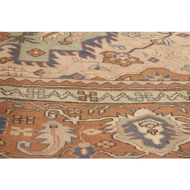 Late 20th Century Late 20th Century Vintage Turkish Rug - 10'02 x 12'05 For Sale - Image 5 of 9