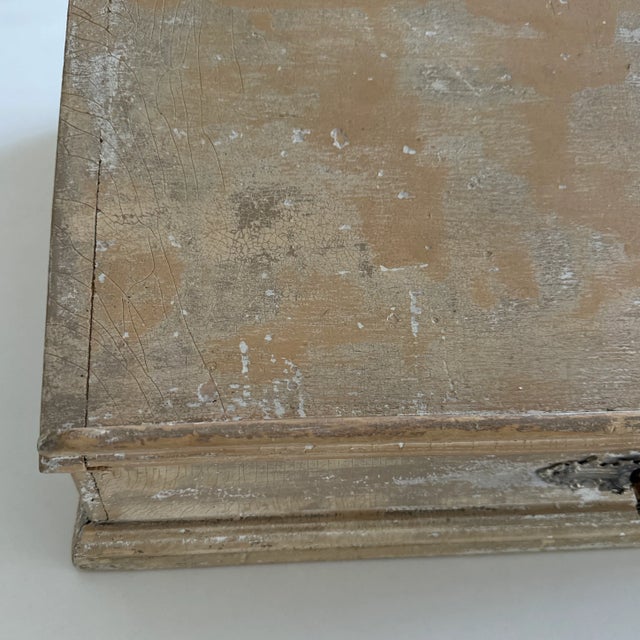 Wood Vintage Bread Bin With Shelf for Recipes For Sale - Image 7 of 9