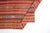 Textile Mid 20th Century Traditional Striped Kilim For Sale - Image 7 of 10