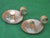 Copper Early 20th Century Pair Arts & Crafts Copper Candle Holders, Hand Hammered For Sale - Image 8 of 9