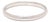 Thin Plain Band Ring, Platinum, Ring Size 6.5, Stackable For Sale