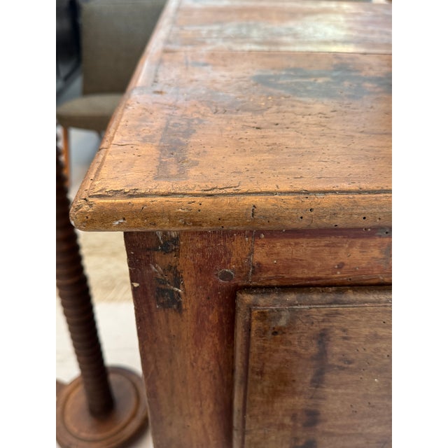 Large Scale Walnut Chest of Drawers, 18th Century, France For Sale - Image 17 of 18