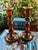 Early 20th Century English Jacobean Revival Oak Barley Twist Candlesticks - A Pair For Sale - Image 4 of 12