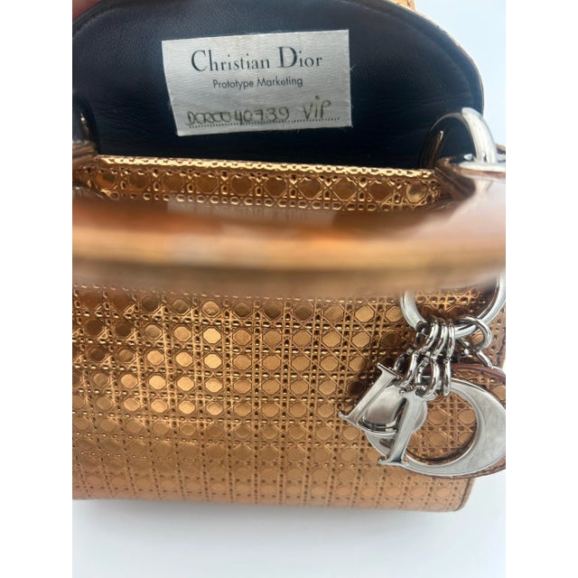 Christian Dior "Lady Dior Mini" Prototype Marketing Edition For Sale - Image 11 of 12