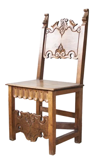 Antique Walnut Chair