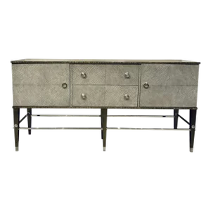 Theodore Alexander Modern Grayscale Cabinet