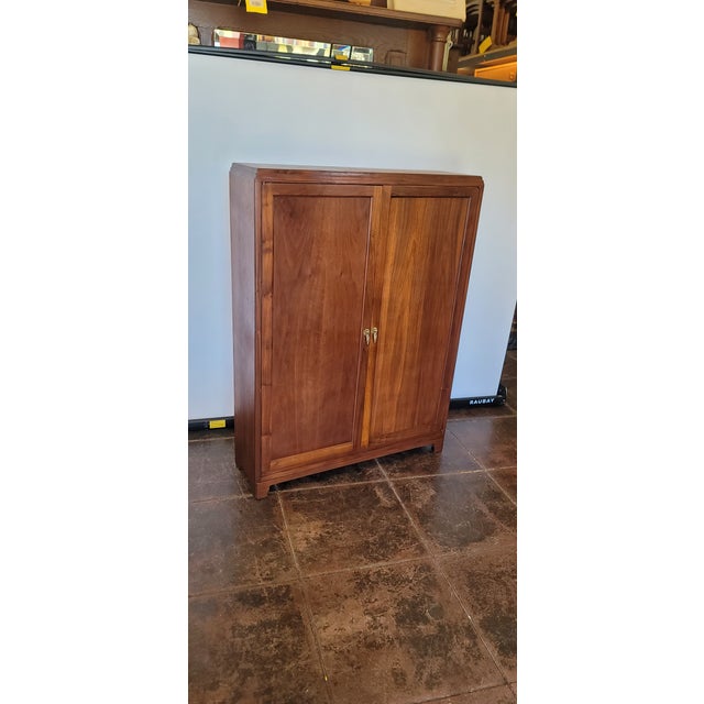 Brown Globe-Wernicke Walnut Bookcase #48d Adjustable Shelfs For Sale - Image 8 of 10