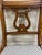 Late 20th Century Vintage Regency Duncan Phyfe Style Harp Back Lyre Back Upholstered Dining Chair For Sale - Image 5 of 10