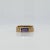 Signed Gabriel Ofiesh 14 Karat Gold & Tanzanite Band Ring Size 6 For Sale - Image 12 of 12