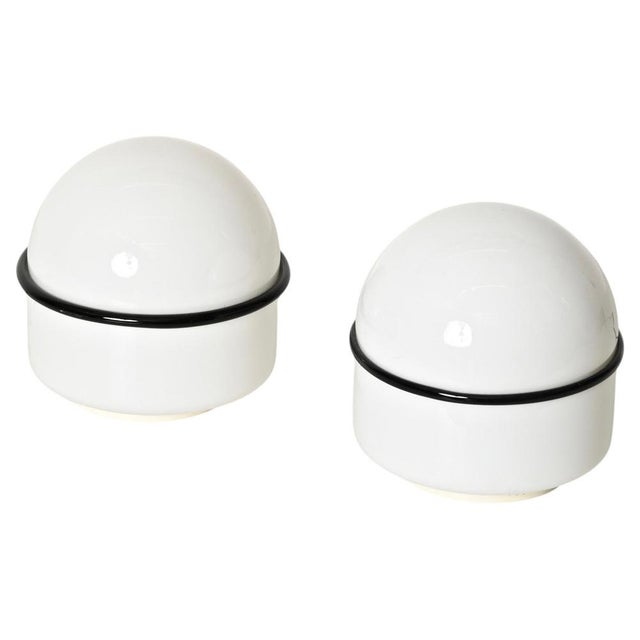 Tecla Table Lamps in Murano Glass attributed to Noti Massar for Leucos, 1960s, Set of 2 For Sale - Image 16 of 16