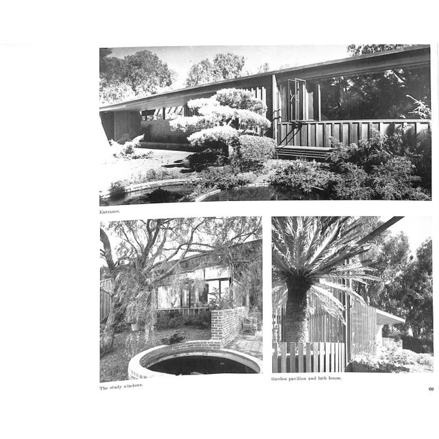 "Richard Neutra Buildings and Projects" 1951 Neutra, Richard (Inscribed) For Sale - Image 9 of 14