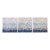 Breathtaking - Large Original Abstract Textural Impasto Triptych Painting by Shiri Phillips For Sale