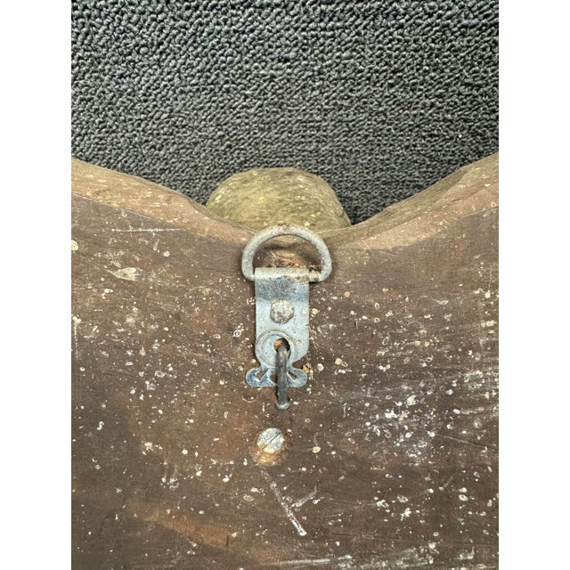 Mid 20th Century Hand Carved Wooden Eagle Sculpture For Sale - Image 12 of 12