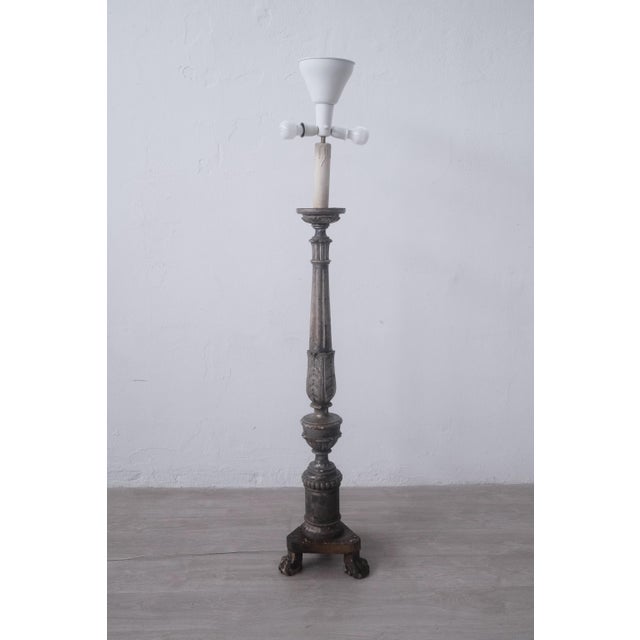 Antique Wired Candalabra Floor Lamp, 1800s For Sale - Image 13 of 18
