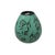 Asian Mid 20th Century Vintage Mint Green Hand Painted Medium Decor Vase. For Sale - Image 3 of 6