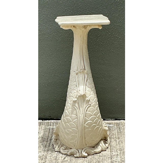 Vintage Ornate Fish Design Pedestal For Sale - Image 17 of 18