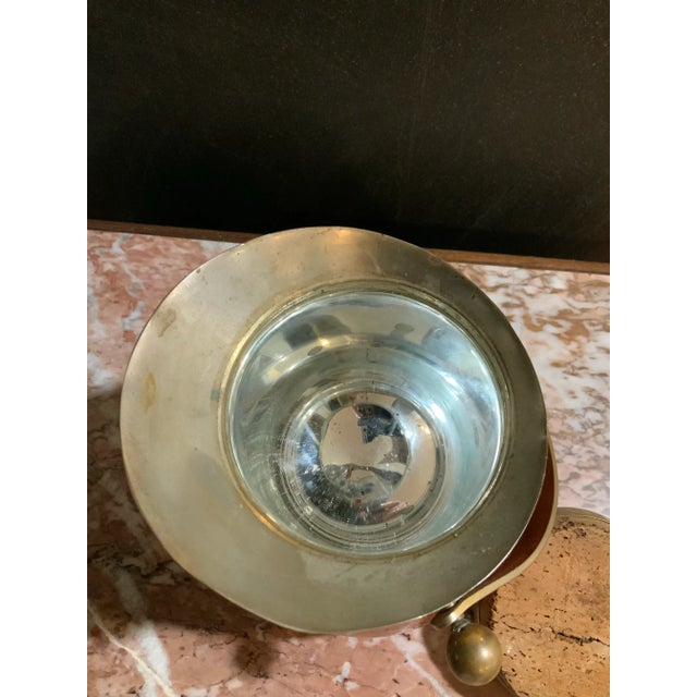Rare Vintage Barware - Early 20th Century Vintage Aldo Tura Genuine Lacquered Goatskin Ice Bucket - Antique Barware - Collector Piece For Sale - Image 11 of 11