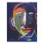 Judy Gittelsohn Fauvist Head Acrylic on Canvas 2019 For Sale