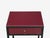 Jean-Michel Frank Style, Nightstands, Burgundy Leather, Iron For Sale In New York - Image 6 of 12