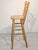 Pine Bar Stool with Backrest For Sale - Image 15 of 18