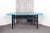 - Mid-Century Modern coffee table - Beautiful restored condition - Painted dark blue and light blue