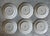 Gray Set of 6 Royal Albert Bone China Salad Plates in the Silver Birch Pattern For Sale - Image 8 of 10