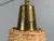 1970s Ateljé Lyktan, Articulating Wall Light, Brass, Cane, Teak For Sale In New York - Image 6 of 8