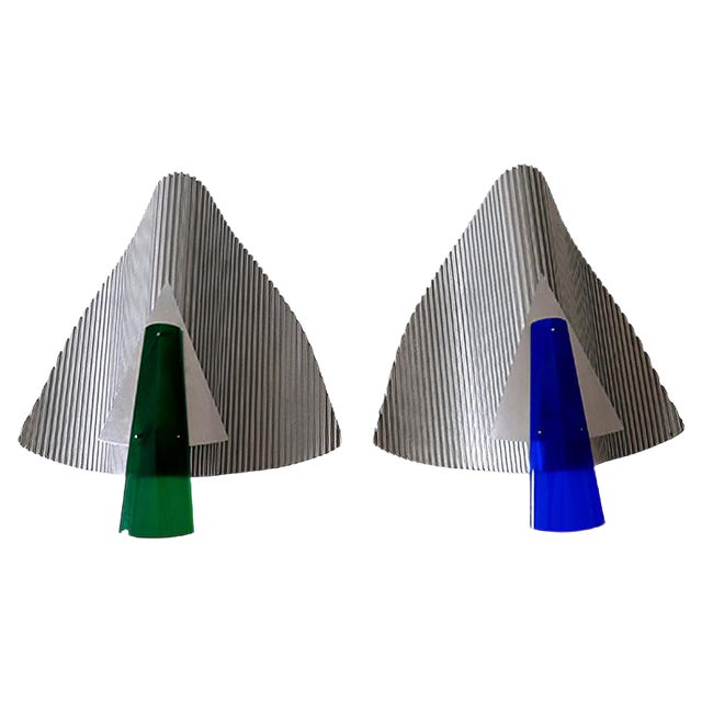 Trybeca Sconces by Ingo Maurer for Design M, Germany, Set of 2 For Sale