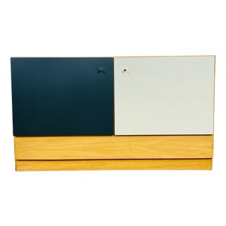 Vintage Sideboard in Ash Wood, 1960s For Sale