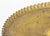 Persian Persian Brass Tray Top Folding Wood Table For Sale - Image 3 of 11