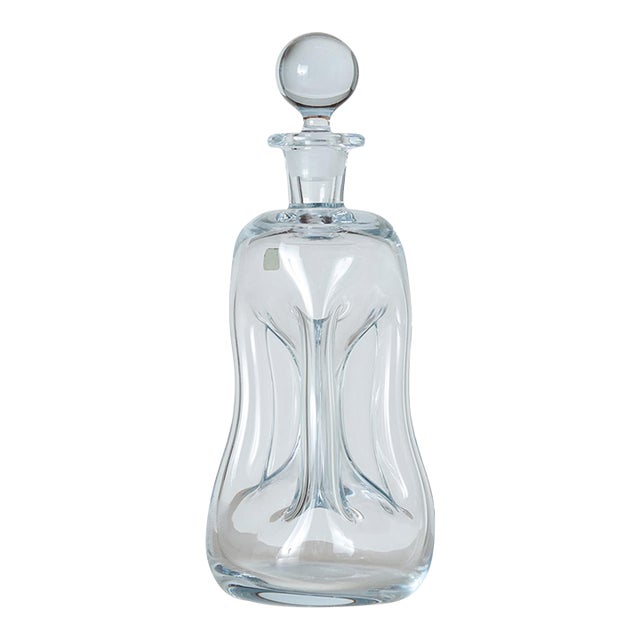1960s Kluk Kluk Decanter by Jacob Bang for Holmegaard For Sale