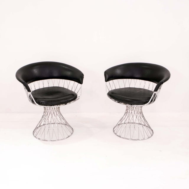 Space Age Bistro Set, 1970s, Set of 3 For Sale - Image 3 of 10