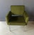 1970s Mid Century Armchair Upholstered in Green Velvet in the Style of Knoll For Sale In Philadelphia - Image 6 of 8