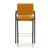 Not Yet Made - Made To Order Arches Bar Stool in Mustard Velvet and Black Lacquered from Insidherland For Sale - Image 5 of 15