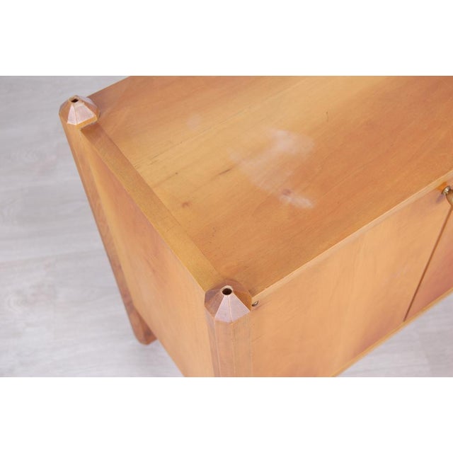 Couple Single Beds with Bedside Table, Set of 3 For Sale - Image 17 of 18