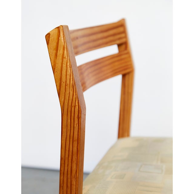 Brown Pine No. 404 Dining Chairs by Niels O. Møller Moller for J.L. Møller, 1970s, Set of 6 For Sale - Image 8 of 13