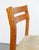 Brown Pine No. 404 Dining Chairs by Niels O. Møller Moller for J.L. Møller, 1970s, Set of 6 For Sale - Image 8 of 13