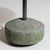 21st Century Poland Deep Charcoal Grey Round Stone-Base Side Table For Sale In Greensboro - Image 6 of 10